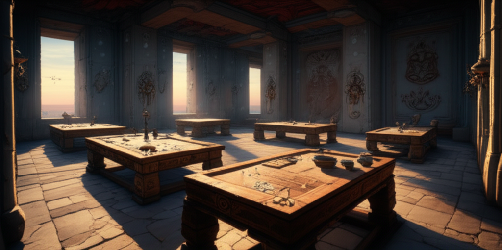 Ritual Spaces of Chance and Communal Decision-Making